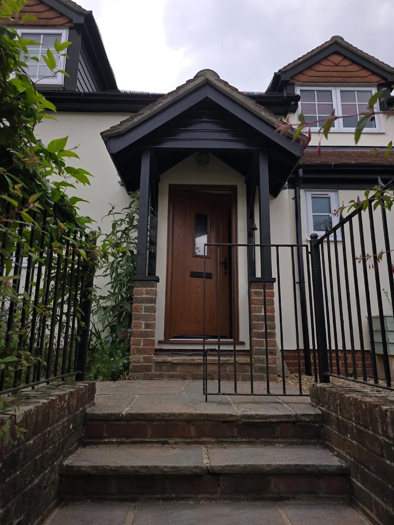 Porch and timber satin black